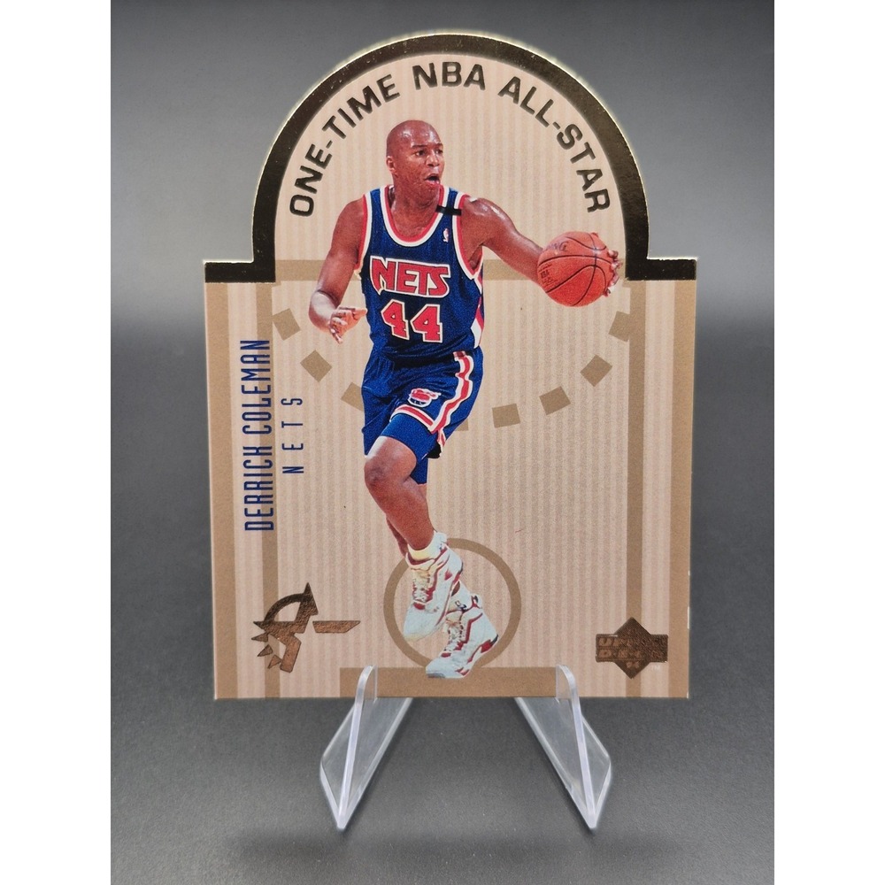 1993-94 Upper Deck Derrick Coleman #E10 Special Edition Die-Cut All-Stars‎ Nets